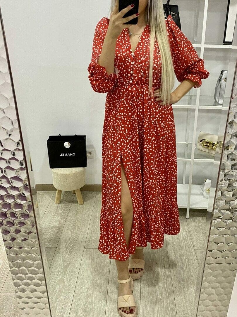 Robe Latina rouge