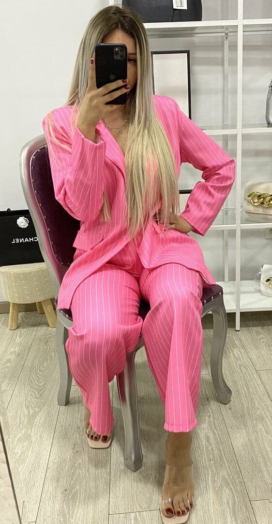 Ensemble Fidji rose