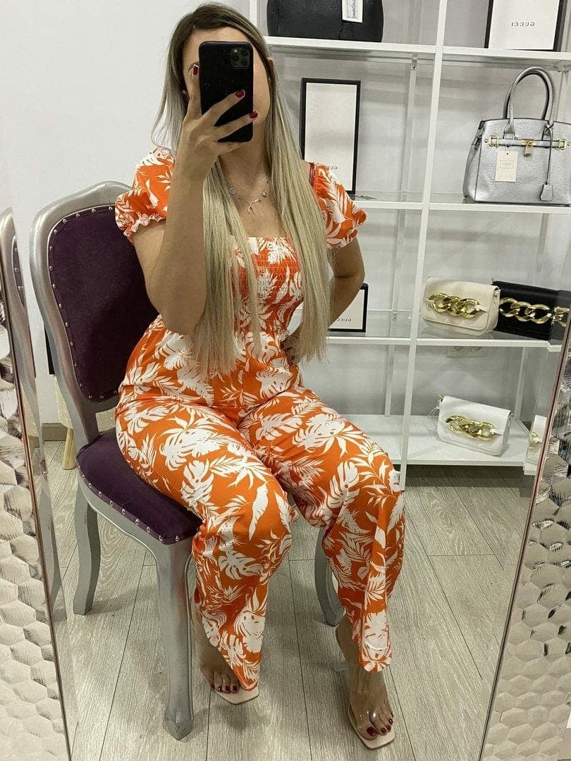 Combinaison Carla orange