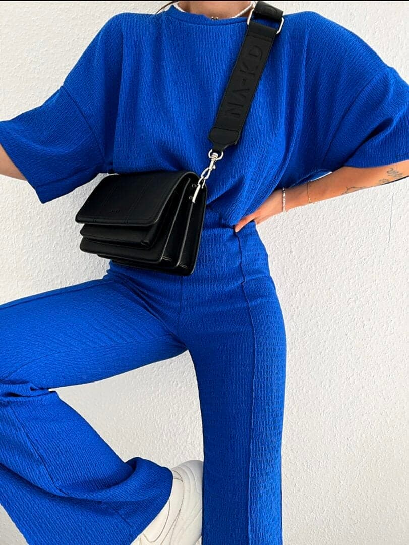 Ensemble Jersey bleu
