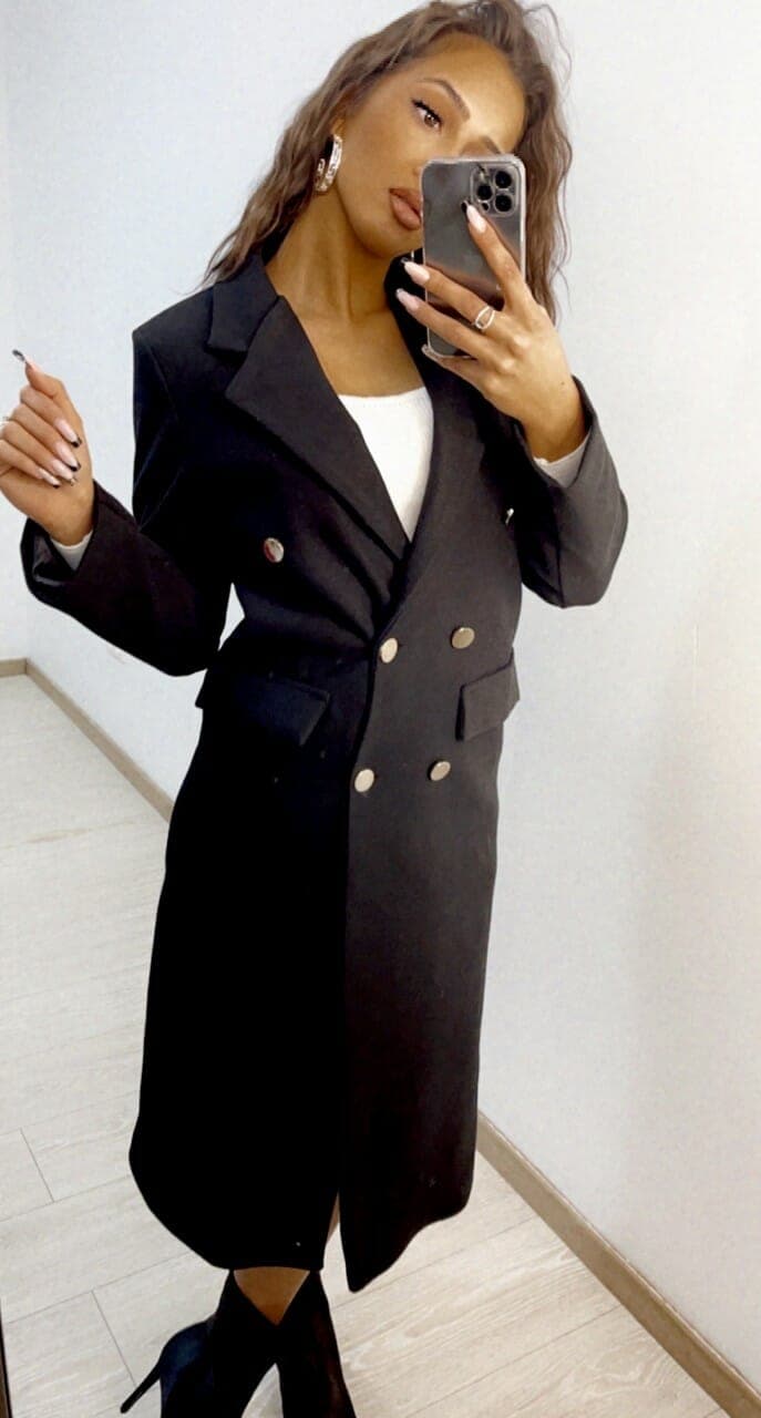 veste classique Alice noir – Image 2