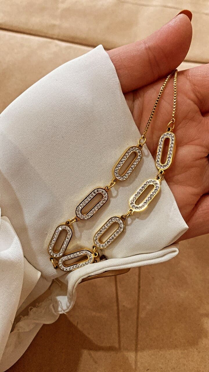 collier en acier inoxydable Messellina