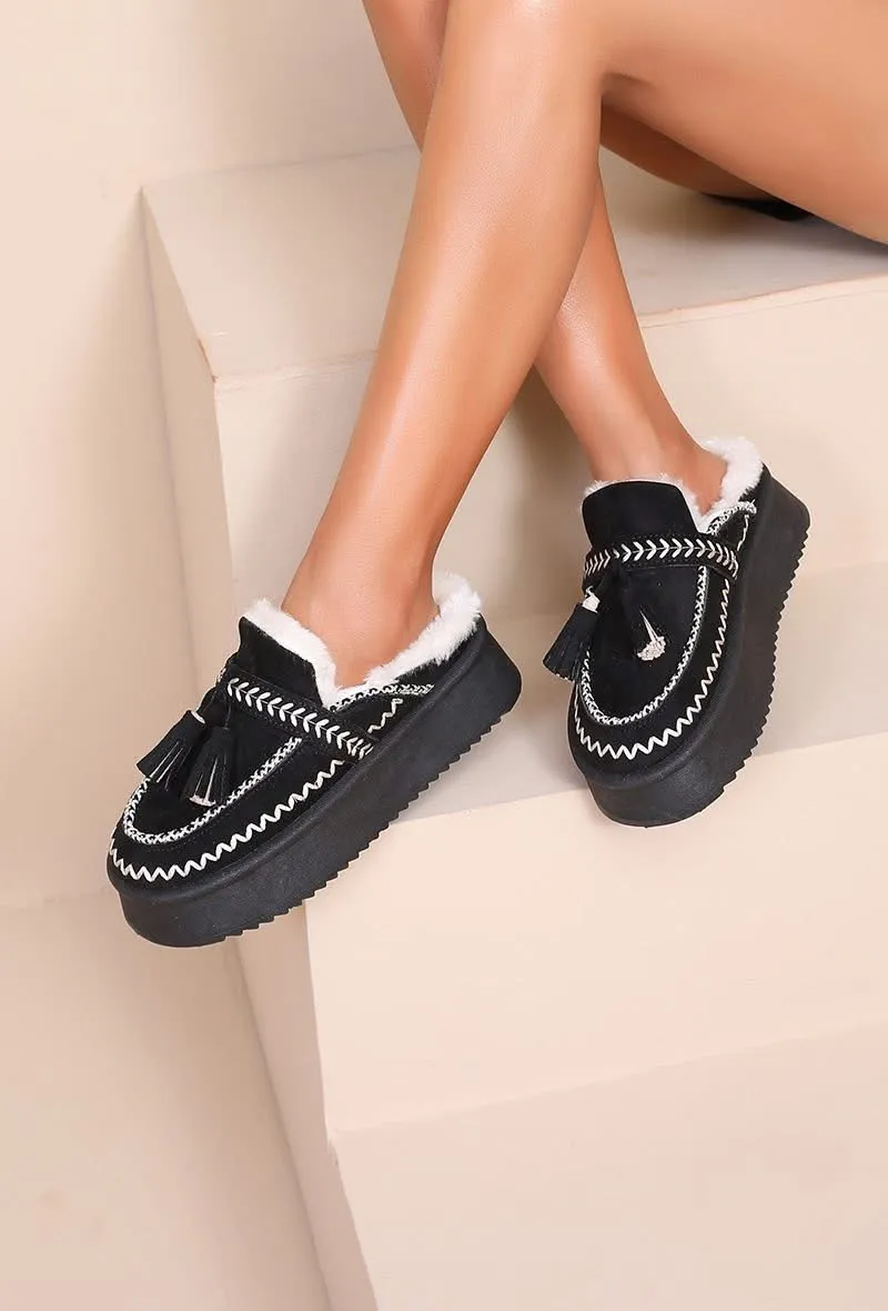 Tazz noir fourré