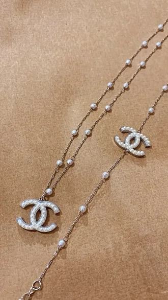 collier en acier inoxydable coco